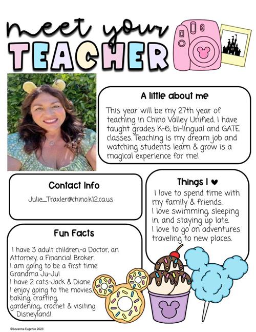 Meet Teacher Disney